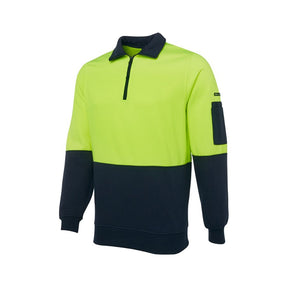 JB'S Hi Vis 1/2 Zip Fleecy 6HVFH