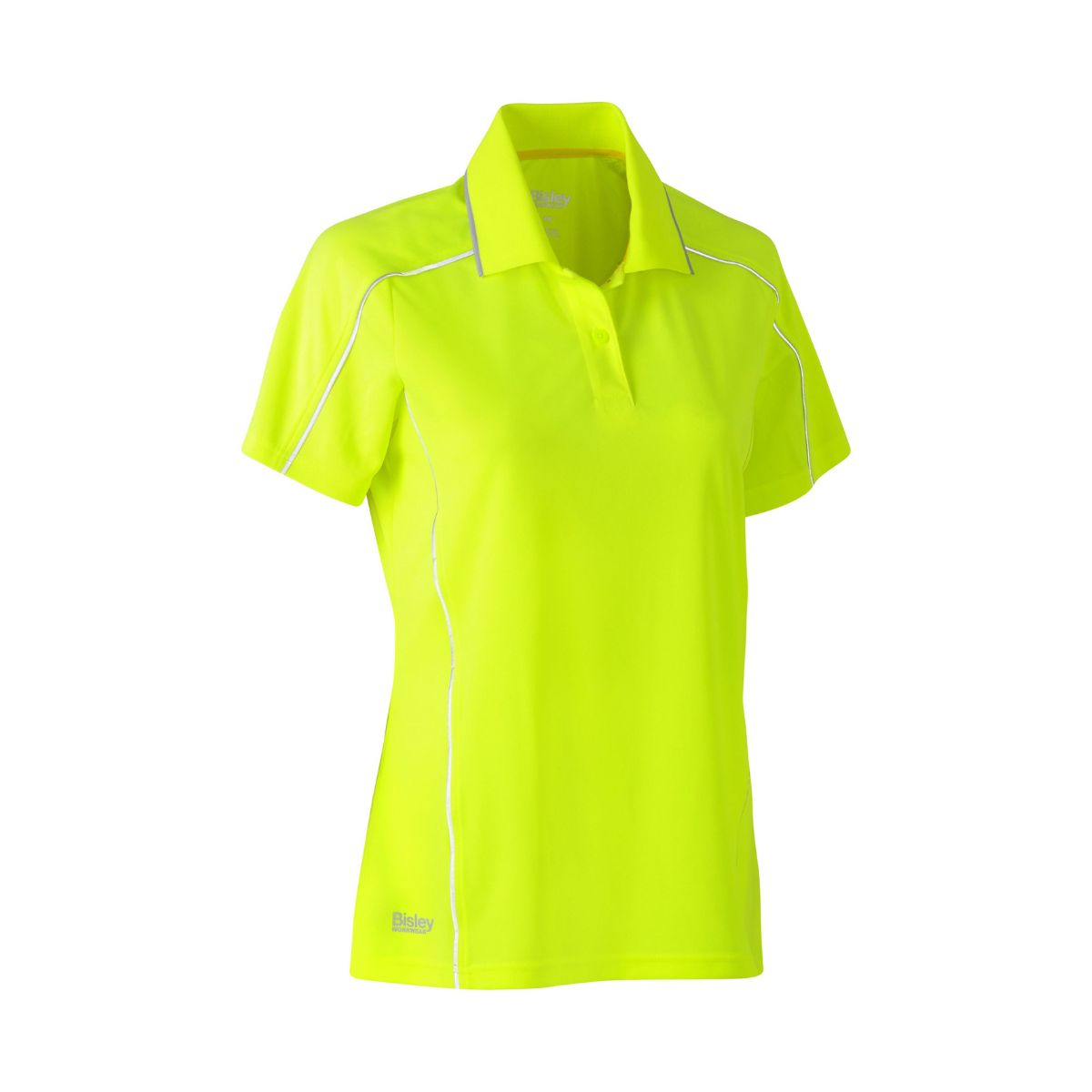 Bisley Women's Cool Mesh Polo With Reflective Piping BKL1425