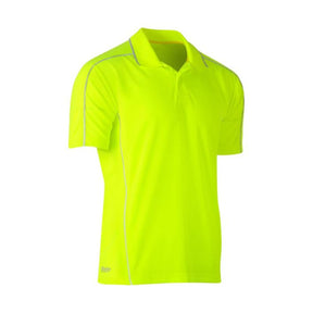 Bisley Cool Mesh Polo With Reflective Piping BK1425