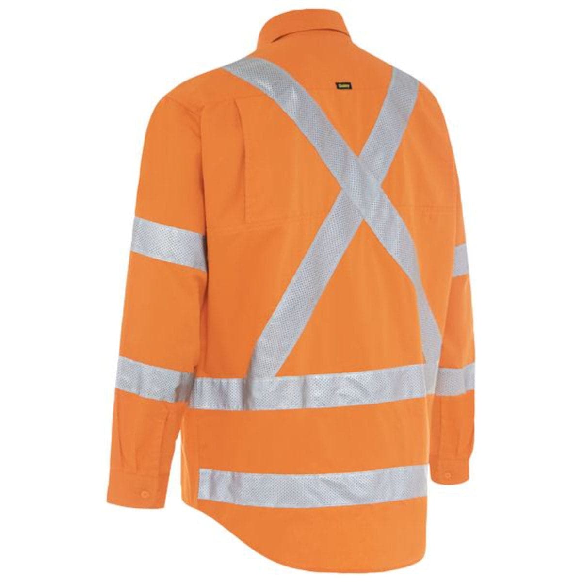 Bisley X Taped Biomotion Hi Vis Cool Lightweight Drill Shirt BS6166XT