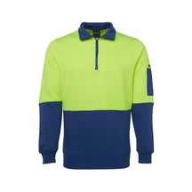 JB'S Hi Vis 1/2 Zip Fleecy 6HVFH