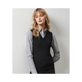 Women's V-Neck Knit Vest LV3504