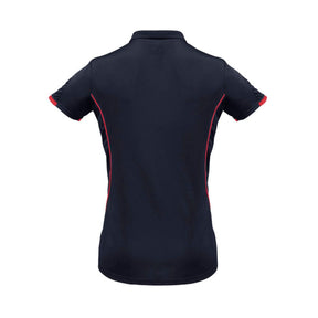 Biz Collection Women's Razor Short Sleeve Polo - Dark Colours P405LS