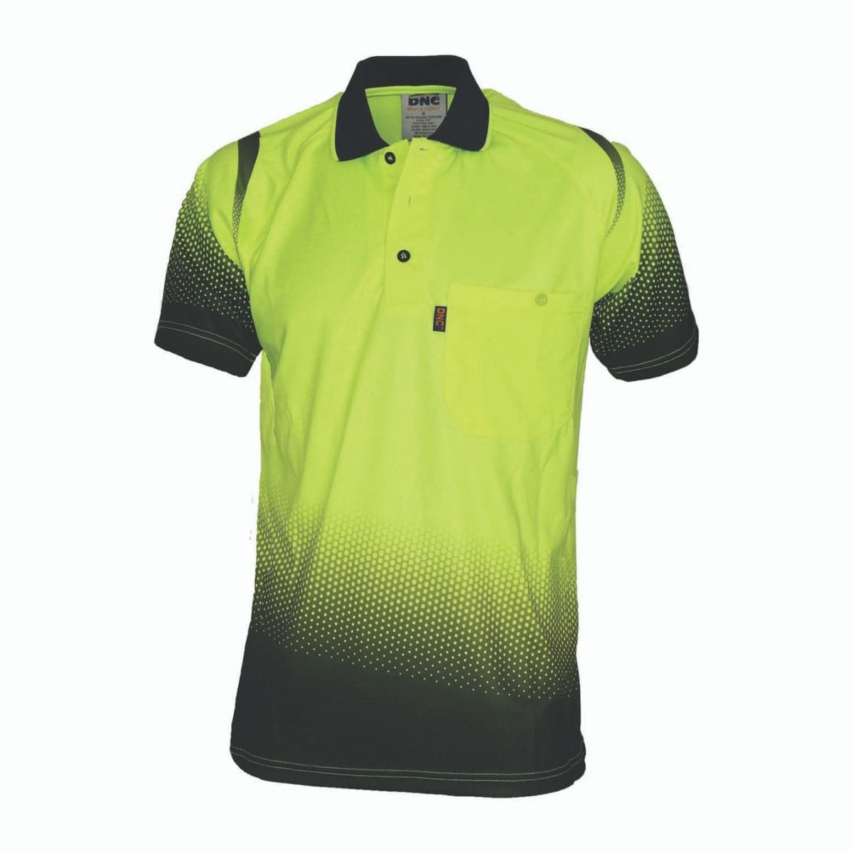 DNC Ocean HiVis Sublimated Polo 3568