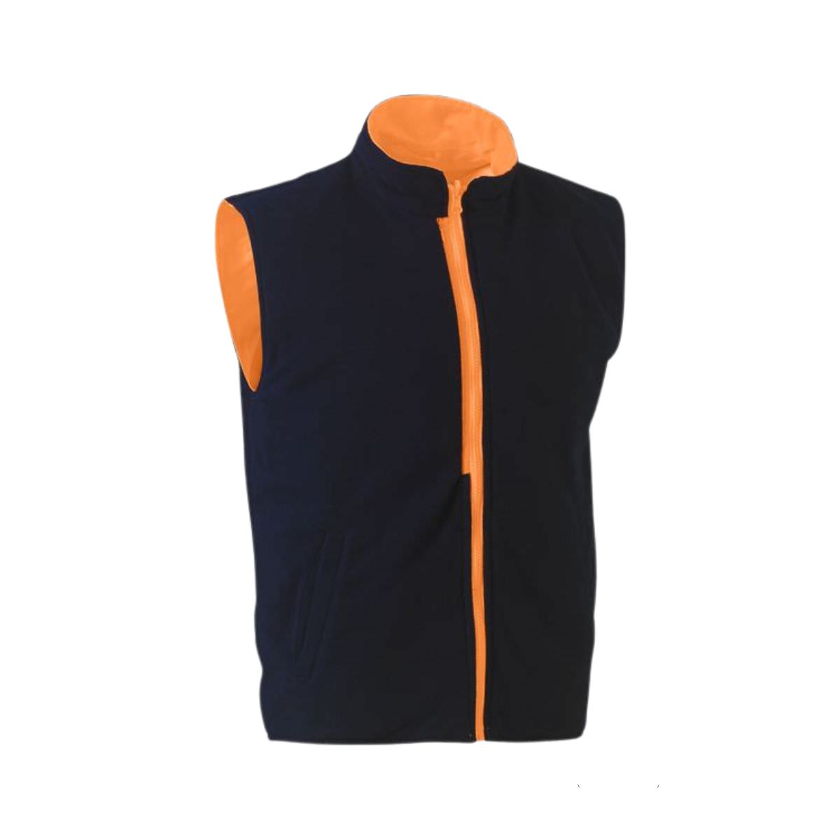 Bisley Taped Hi Vis Rail Wet Weather Vest BV0364T