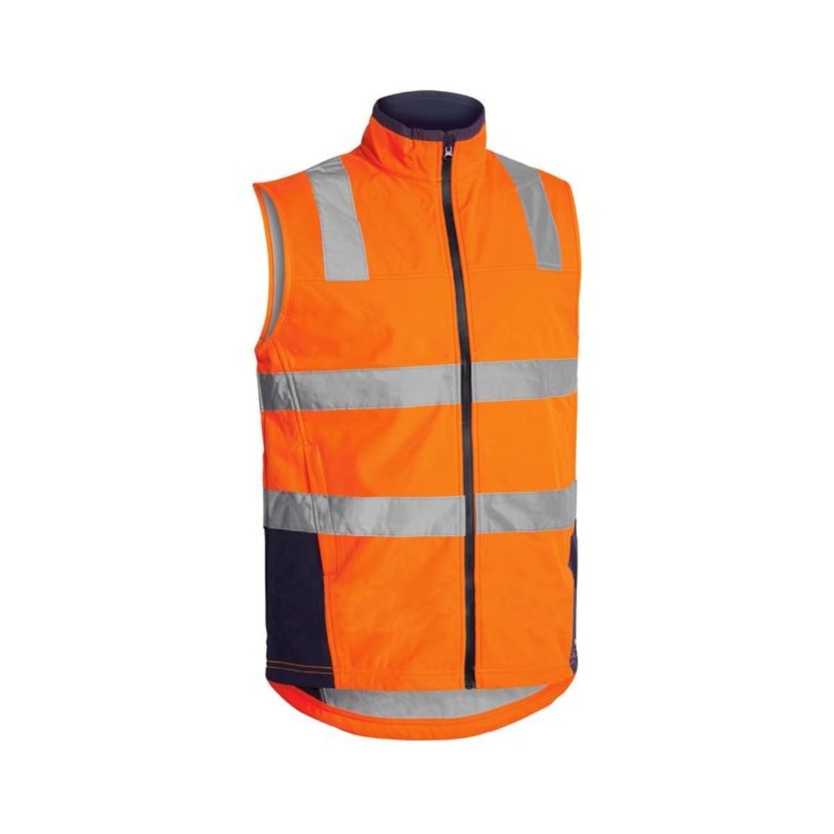 Bisley Taped Hi Vis Soft Shell Vest BV0348T