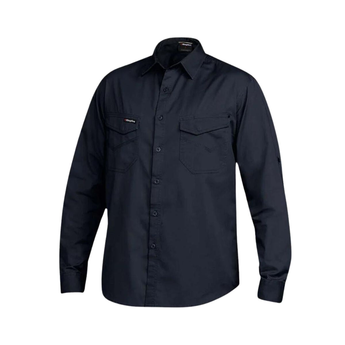 KingGee Tradies Lightweight Cotton Drill Long Sleeve Work Shirt K14350