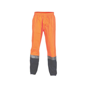 DNC Hi-Vis Two Tone Light Weight Rain Pants with CSR Reflective Tape 3880