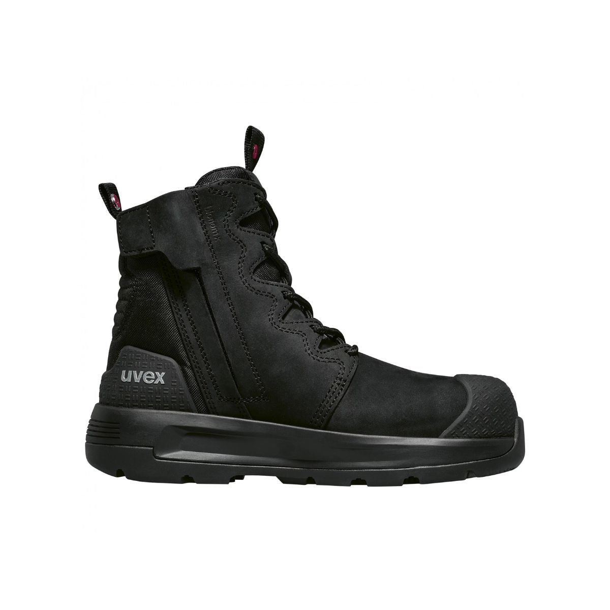 uvex 3 X-Flow Women's Zip - Work Boots (Black)