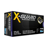 TGC X-GUARD Black Nitrile Gloves 18000 (Box Of 50)