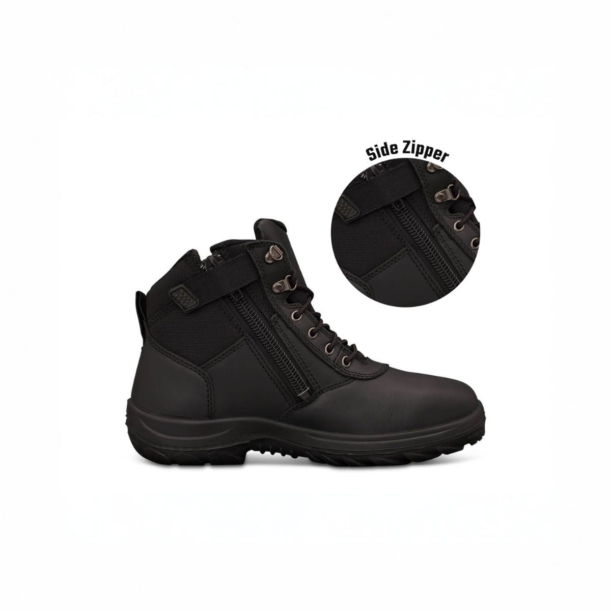 Oliver WB26 Series 140mm Black Zip Sided (Non Safety) Boot 26660
