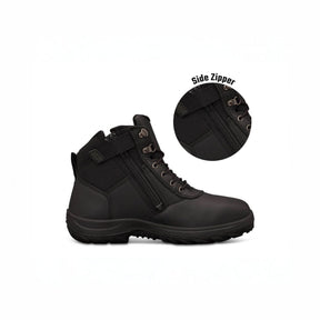 Oliver WB26 Series 140mm Black Zip Sided (Non Safety) Boot 26660