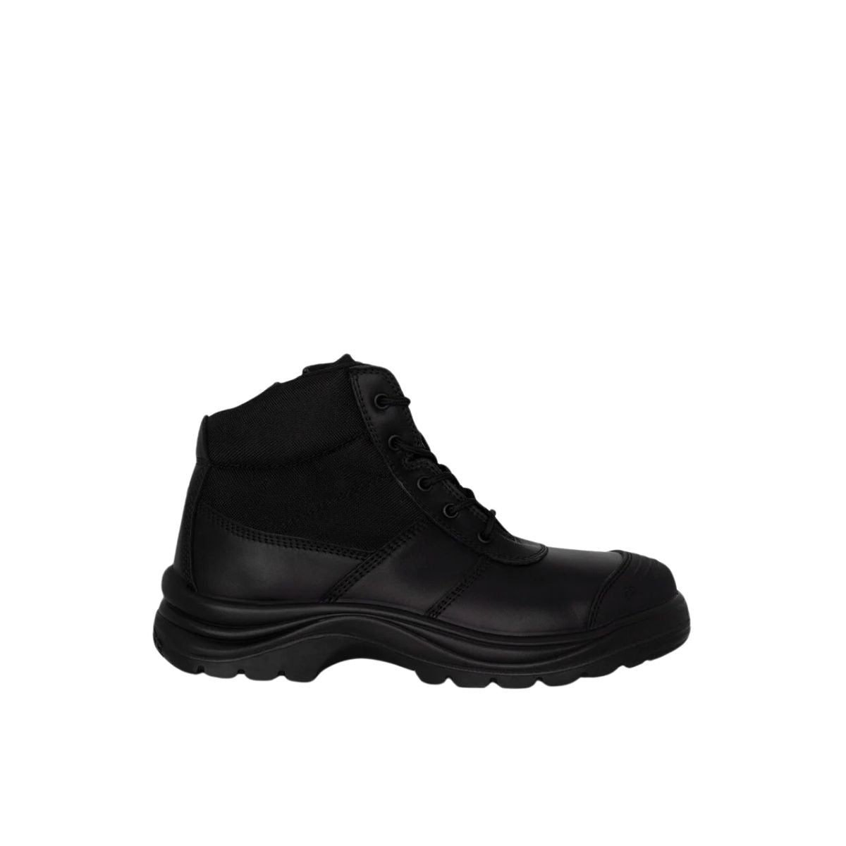 KingGee Tradie Men's Zip/Lace Steel Cap Safety Work Boots 5" K27150