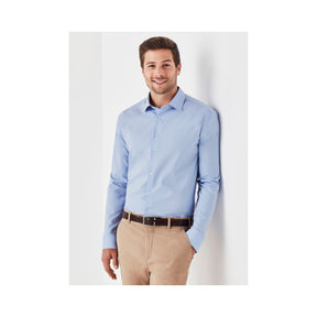 Biz Collection Men's Charlie Slim Fit Long Sleeve Shirt RS969ML