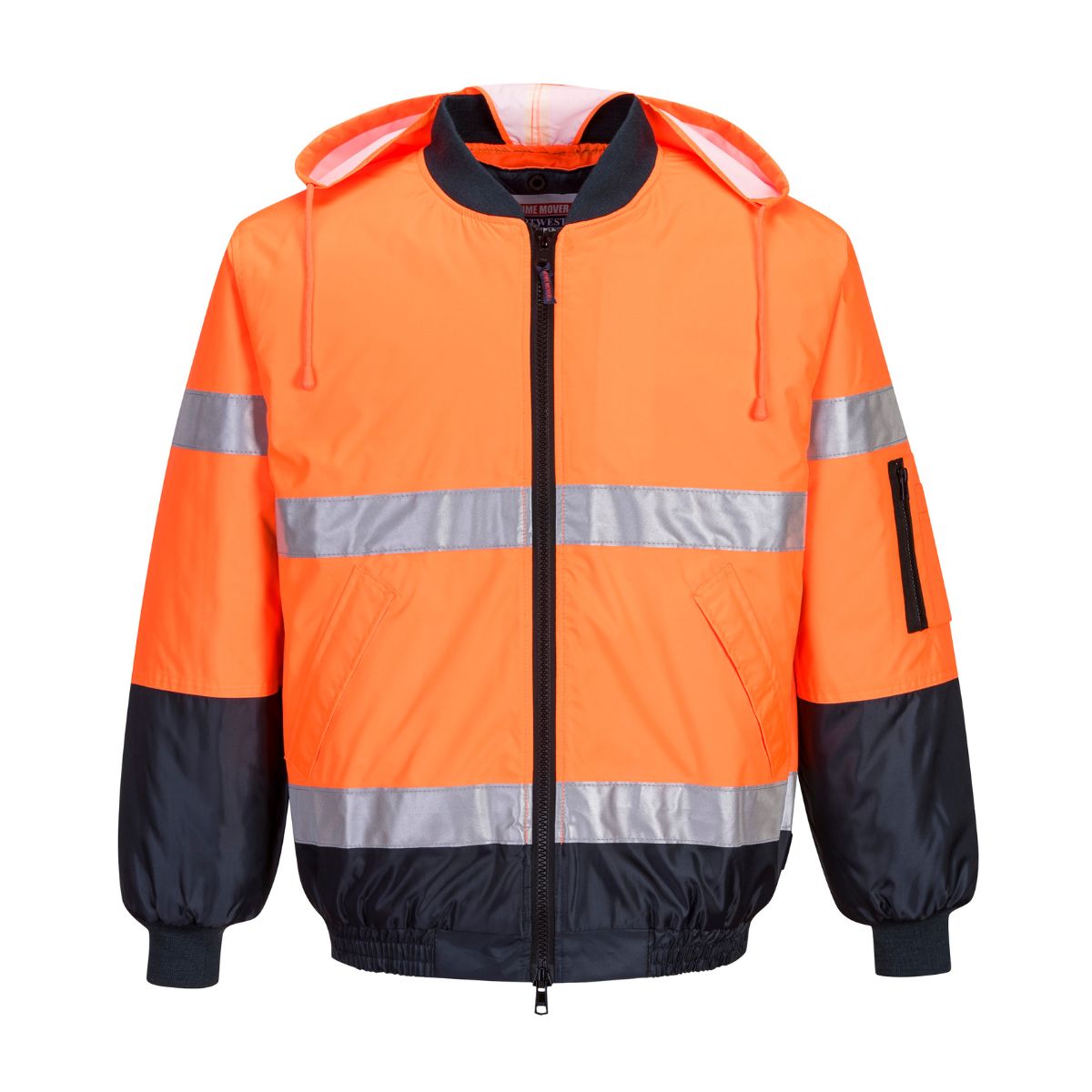 Portwest Hi-Vis Bomber Jacket with Tape MJ504