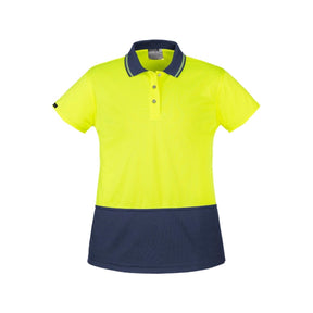 Syzmik Women's Hi Vis Basic Short Sleeve Polo ZH731