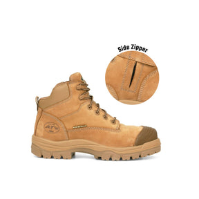 Oliver AT45 Series 130mm Stone Zip Sided Safety Boot 45650Z