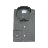 David Marcs Men's Long Sleeve Tailored Fit Check MSLT16