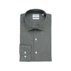 David Marcs Men's Long Sleeve Tailored Fit Check MSLT16