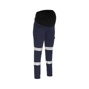 Bisley Women's Taped Stretch Cargo Maternity Work Pants BPLM6008T
