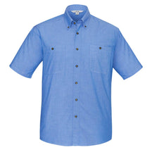 Men's Chambray Short Sleeve Shirt SH113