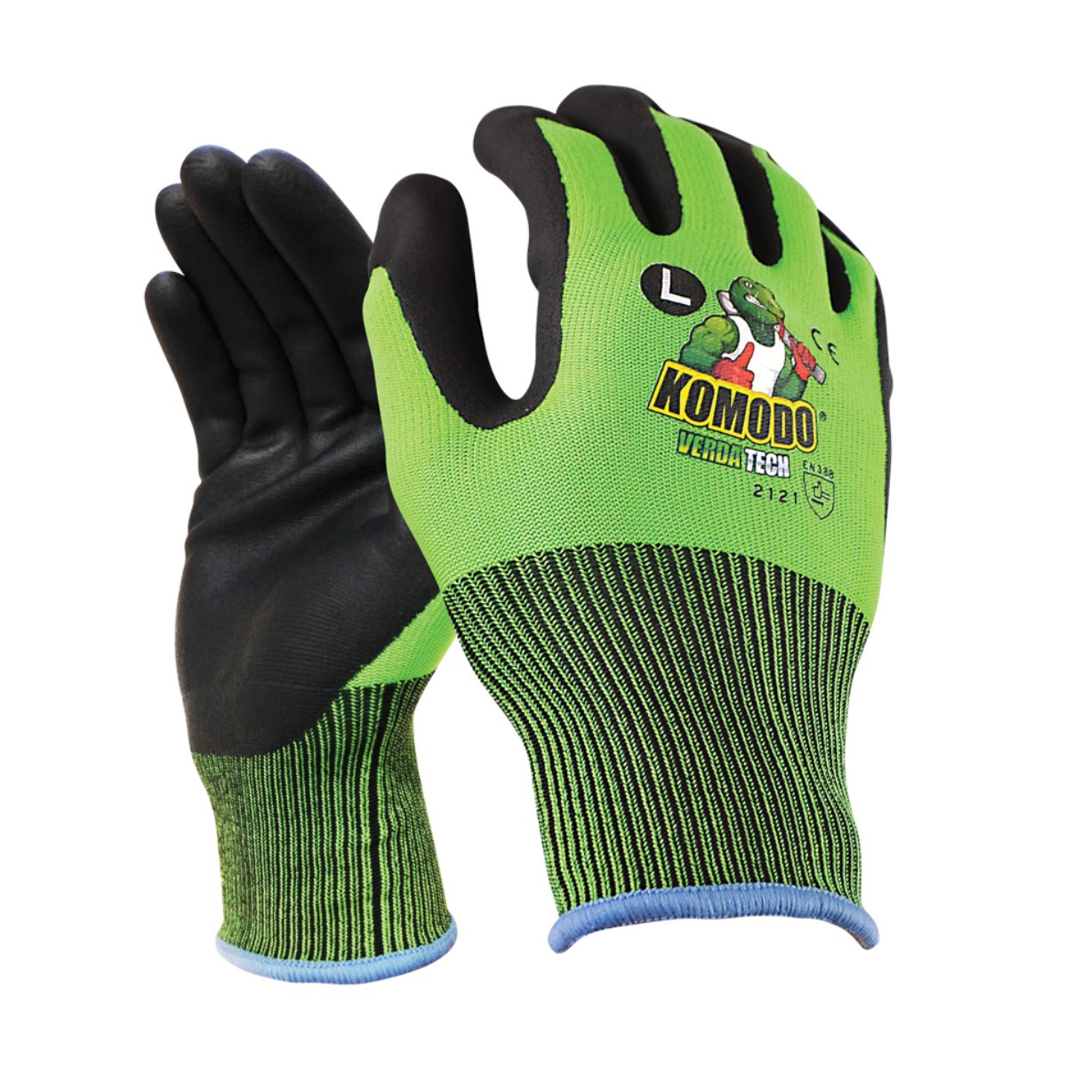 TGC KOMODO® Vigilant® Cut 1 Gloves 63120 (Pack of 12)
