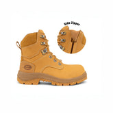 Oliver AT59 Series Women's 150mm Wheat Zip Sided Safety Boot 59433Z