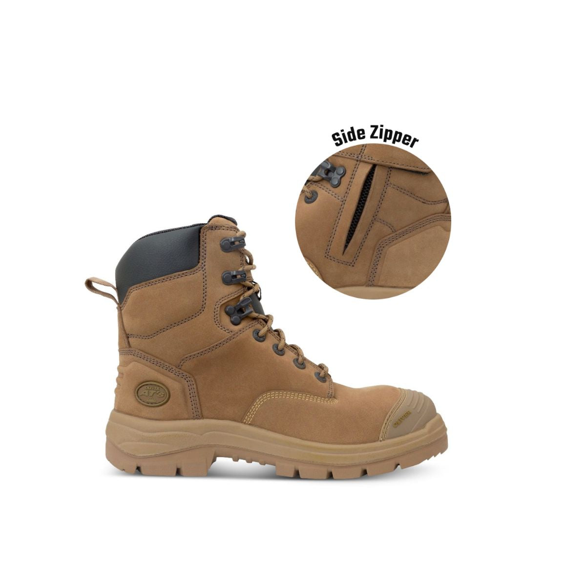 Oliver AT55 Series 130mm Stone Zip Sided Safety Boot 55352Z