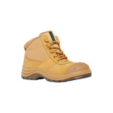 KingGee Women’s Zip/Lace Steel Cap 5" Work Boots