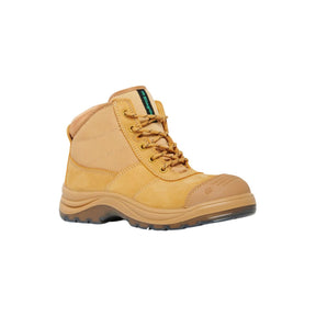 KingGee Women’s Zip/Lace Steel Cap 5" Work Boots