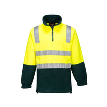 Portwest MF215 - Hi-Vis Contrast 1/4 Zip Polar Fleece