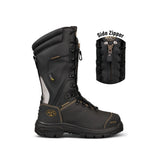 Oliver AT65 Series 350mm Black Laced In Zip Mining Safety Boot 65791