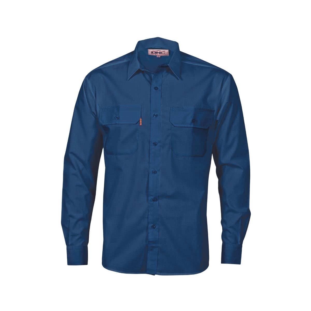 DNC Cotton Work Shirt - Long Sleeve 3212