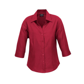 Biz Collection Womens Oasis 3/4 Sleeve Shirt LB3600