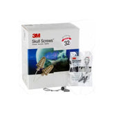 3M™ Skull Screws™ Corded Earplugs, Poly Bag, P1301, 26dB (Class 5) (Box of 120 Pairs)