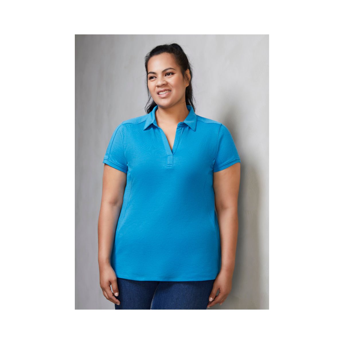 Biz Collection Women's Profile Short Sleeve Polo P706LS