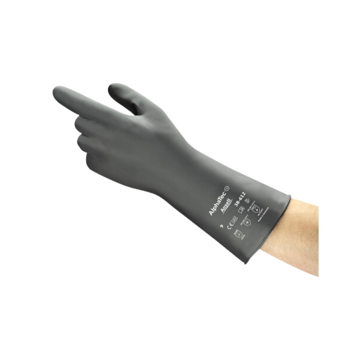 Ansell AlphaTec® 38-612 Butyl / viton - Chemical Protective Gloves (Pair)