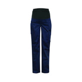 WORKCRAFT Maternity Cargo Cotton Drill Work Pants WPL081