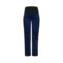 WORKCRAFT Maternity Cargo Cotton Drill Work Pants WPL081