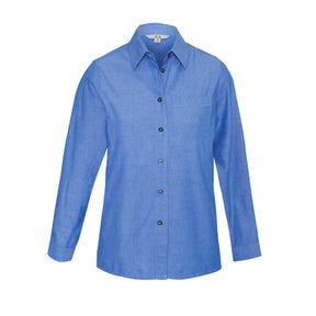 Women's Chambray Long Sleeve Shirt LB6201