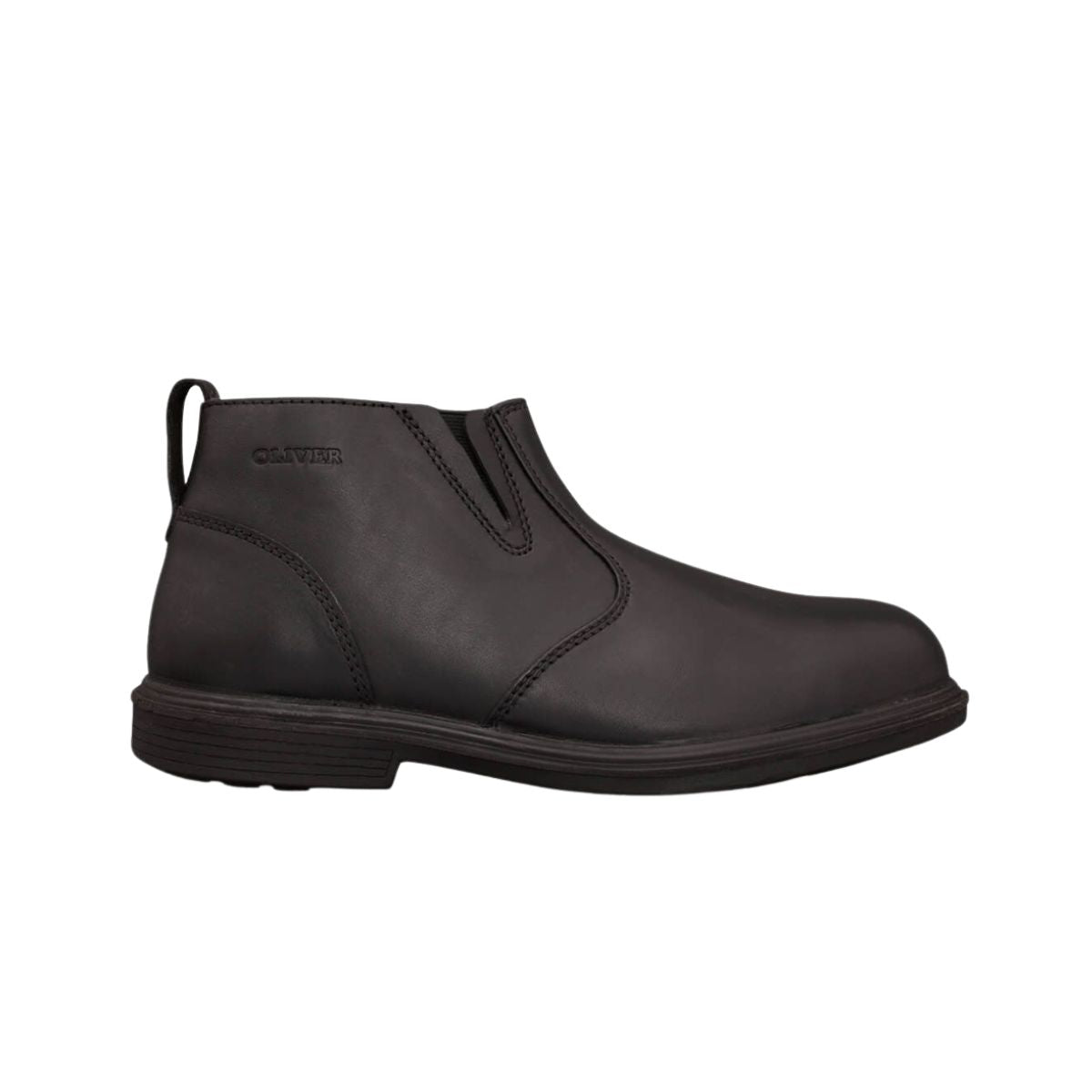 Oliver PB38 Series Black Zip Sided Safety Boot