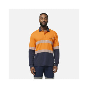 KingGee ShieldTEC FR Hi-Vis Spliced Polo With FR Tape K84008