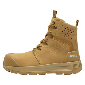 uvex 3 X-Flow Tan Work Boot Wheat 65418