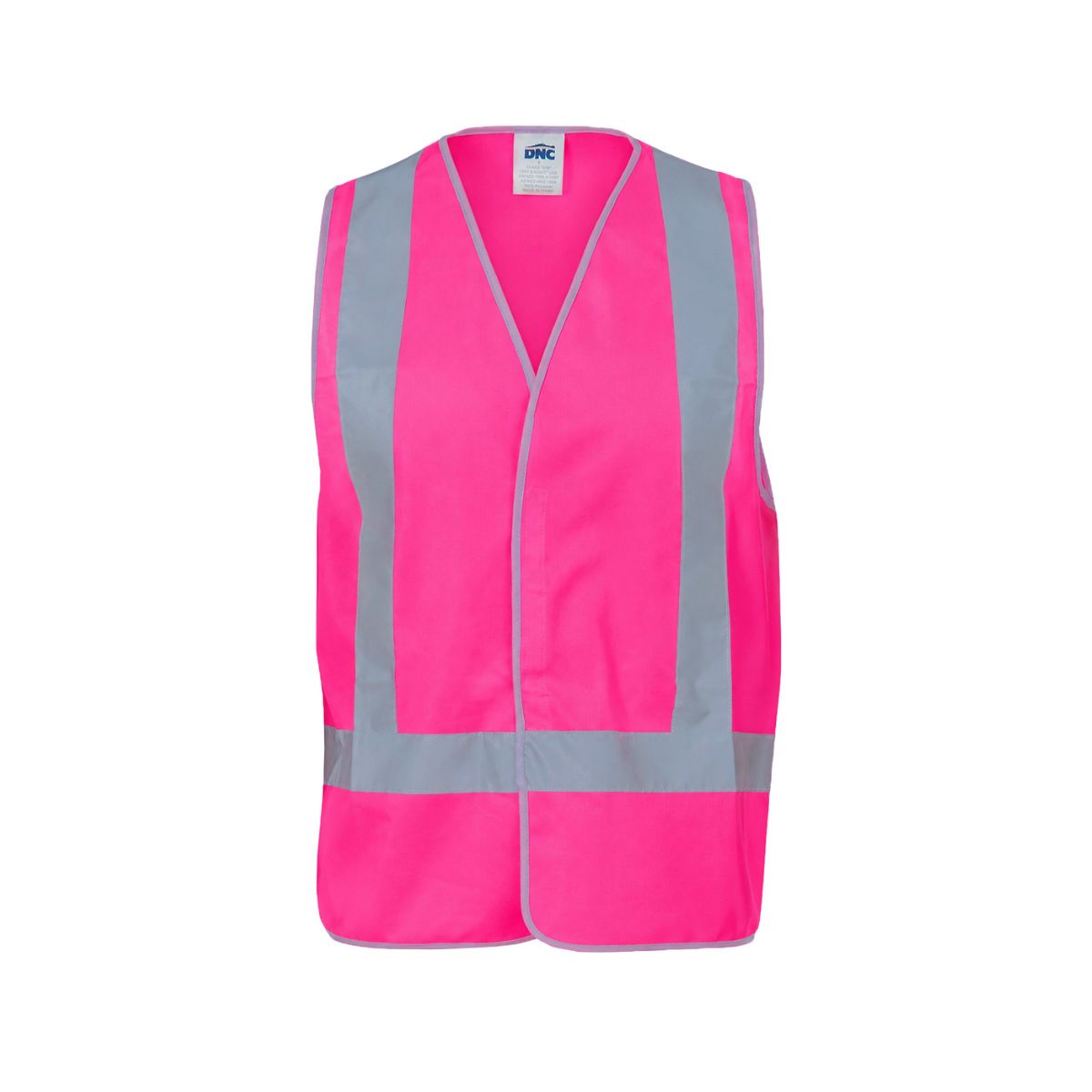 DNC Hi Vis Day/Night Safety Vest H-Pattern Taped 3804