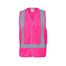 DNC Hi Vis Day/Night Safety Vest H-Pattern Taped 3804