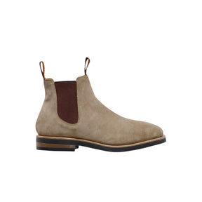 Hard Yakka Mustang Signature Pull-up Leather Boot - Taupe Suede Y61063