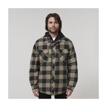Hard Yakka Quilted Flannel Hooded Shacket Y06690
