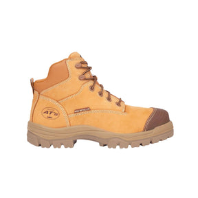 Oliver AT45 Series 130mm Wheat Zip Sided Safety Boot
