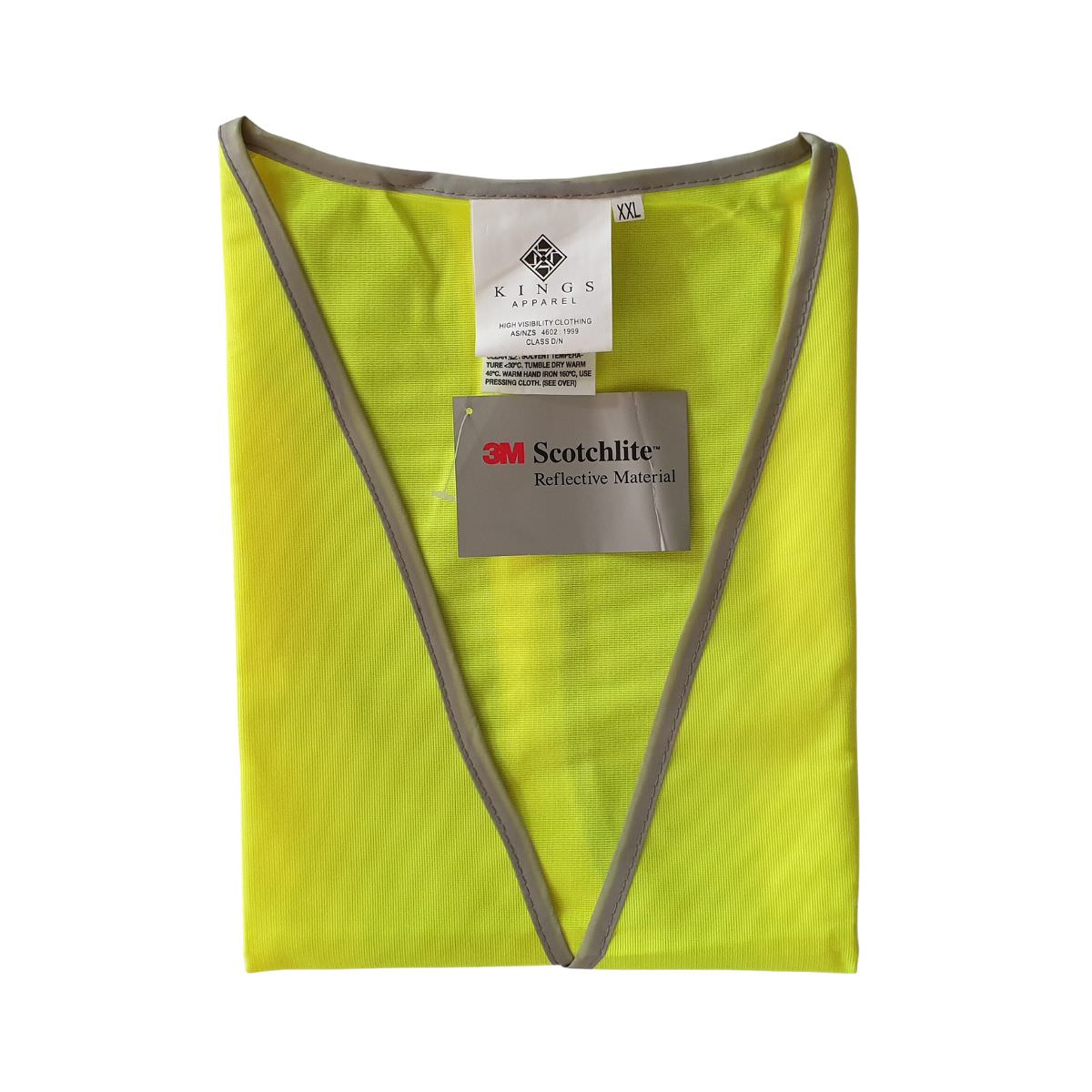 Hi Vis Day/Night Safety Vest H-Pattern Taped 70109