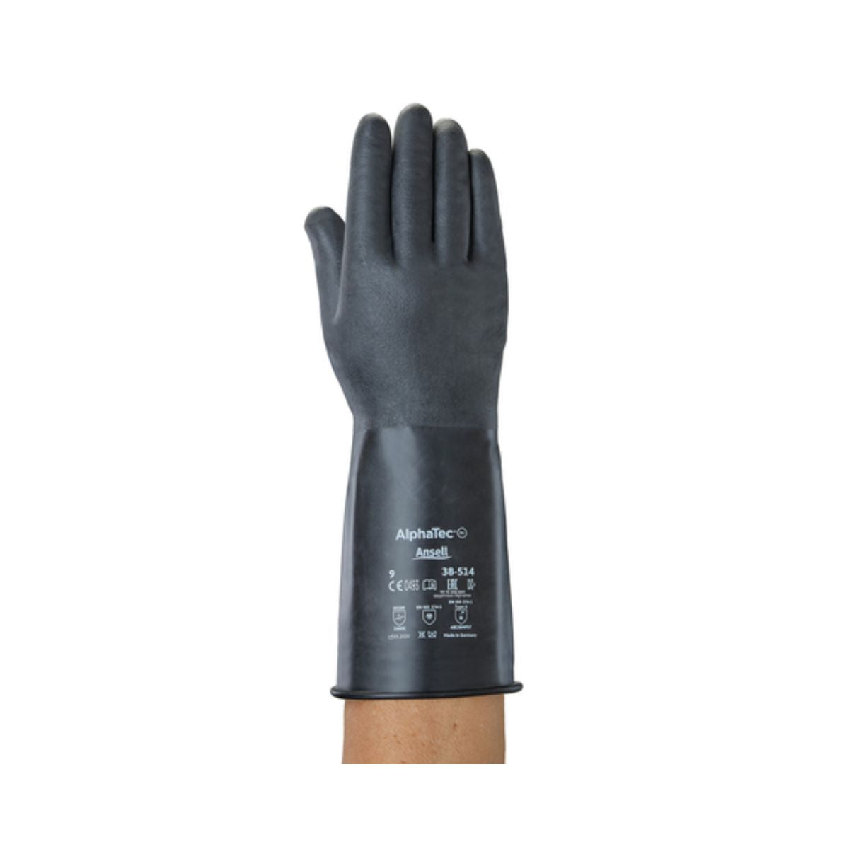 Ansell AlphaTec® Chemical Resistant Butyl Gloves 38-514 (Pair)